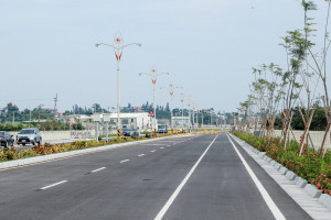 嘉義縣民雄頭橋都市計畫特II道路預計12月上旬通車／嘉義縣府提供