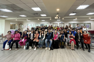 新住民培力中心成果分享會-與會者大合照。