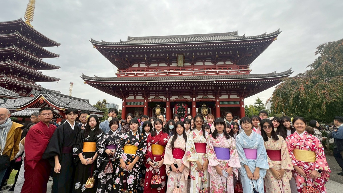 拓展學生國際視野 溪高赴日本深化跨國文化學習
