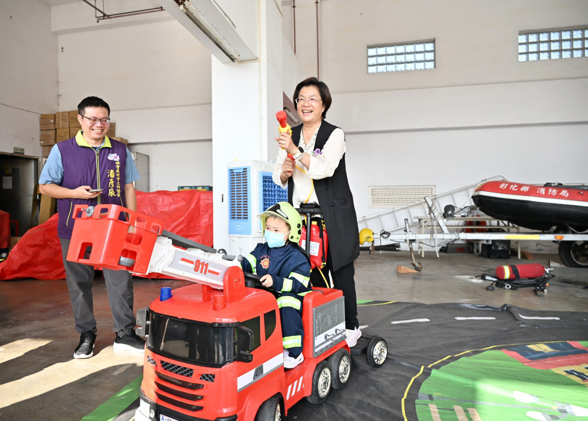 彰化縣政府協力喜願協會舉辦罹病兒童圓夢活動，以愛與陪伴成為孩子對抗病痛的力量。圖／彰化縣政府提供