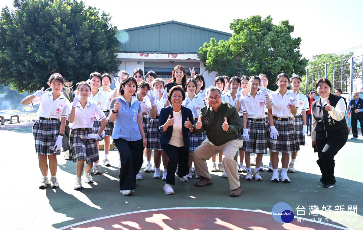 竹塘國中曉陽館重建動土啟動,縣府投入逾1億打造校園與社區共享的新地標。圖/彰化縣政府提供