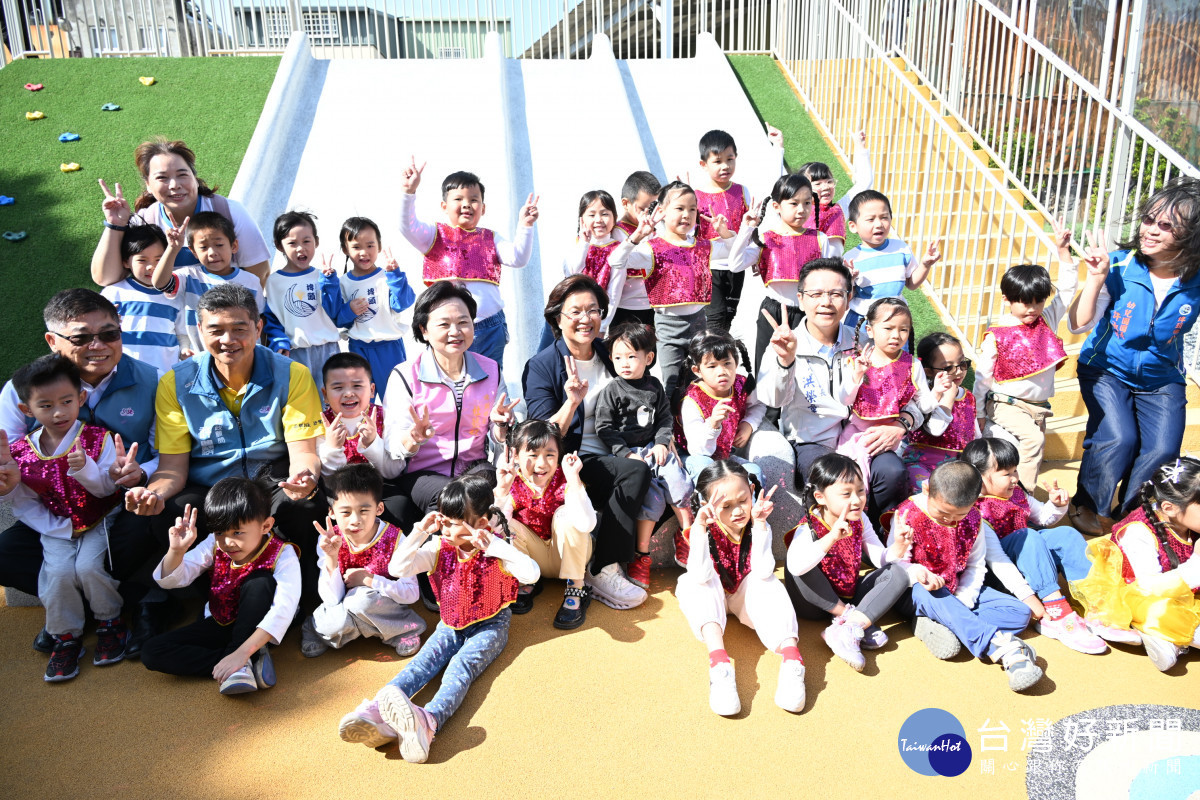 彰化埤頭「樂米公園」正式啟用，結合在地米文化打造親子新亮點。圖／彰化縣政府提供