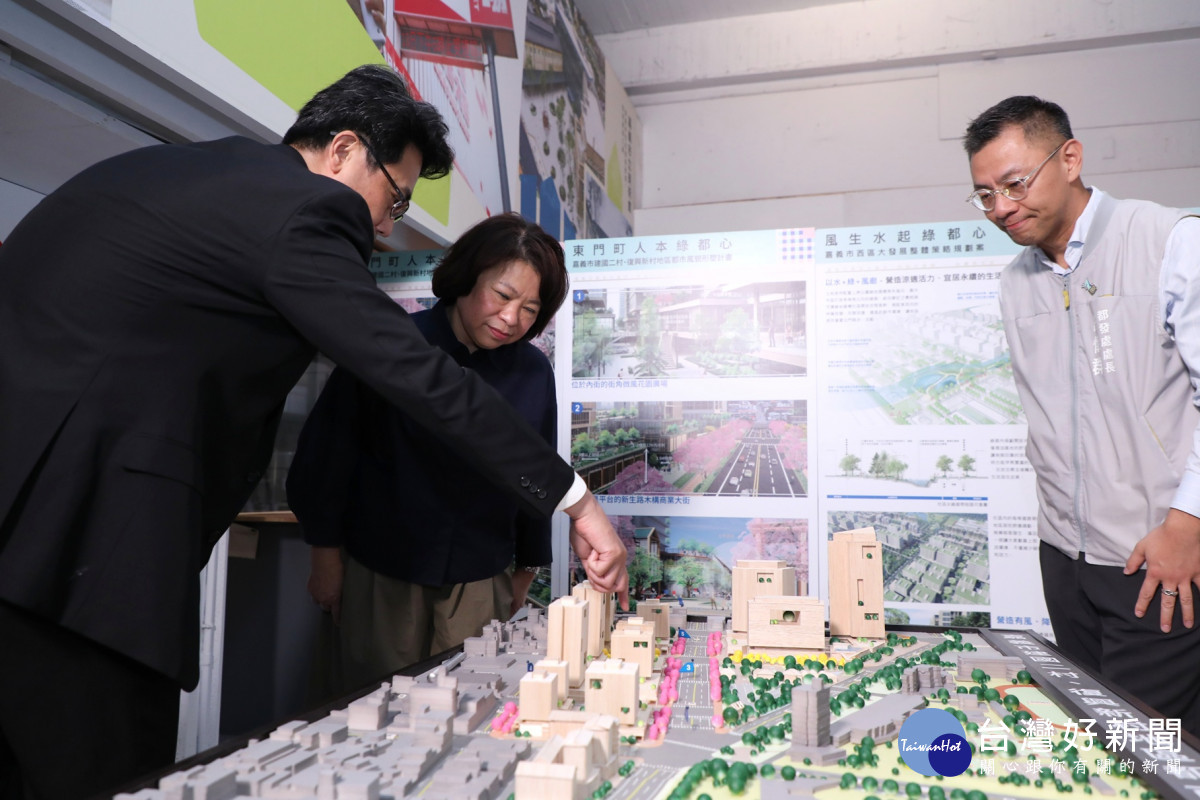 嘉義市將風廊、遮蔭與新式木造建築等都市設計手法納入都市計畫管控／嘉義市府提供