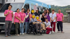 北榮新竹分院安寧團隊啟動圓夢計畫。