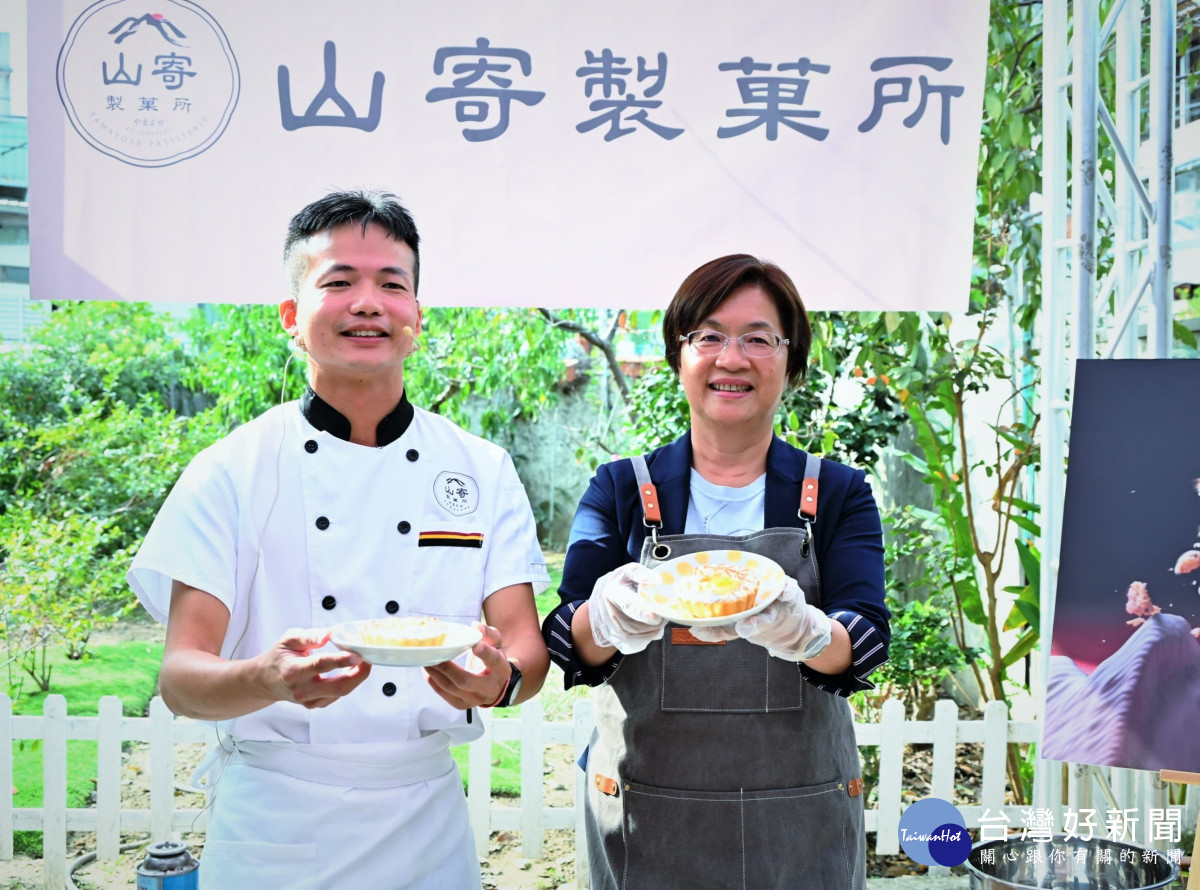 從市場攤位到百大伴手禮，山寄製菓所成彰化青創典範。圖／記者鄧富珍攝