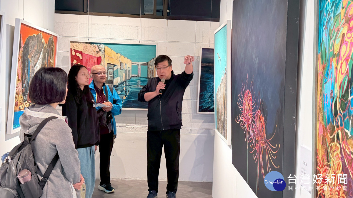 藝術家曹松清分享創作理念