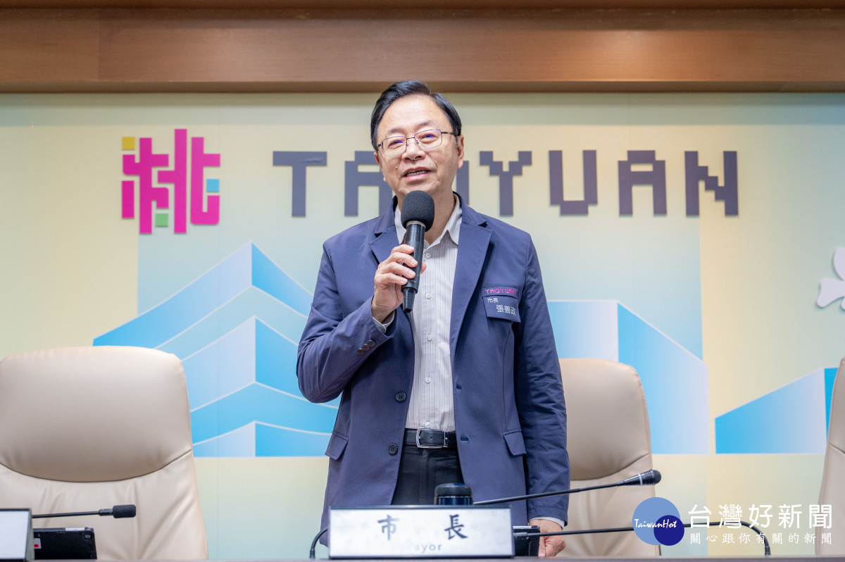 張市長致詞。