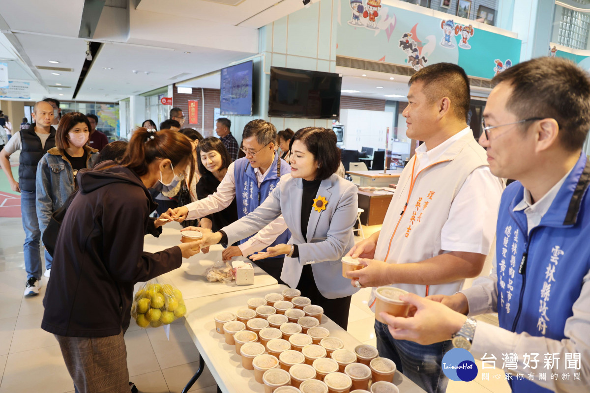 雲林縣政府於今(26)日下午在親民大廳舉辦「豚饗雲林・豬市大吉」雲林優質豬肉推廣活動/雲縣府提供