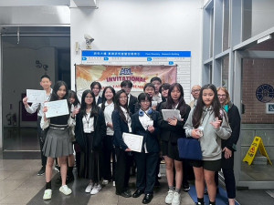 明道中學國際部辯論社選手。林重鎣