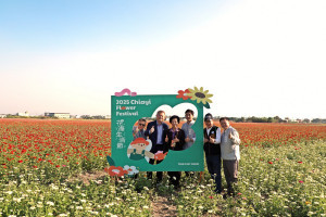 《2025 嘉義花海生活節》今(29)、明(30)二日在玉山路底盛大登場／嘉義市府提供