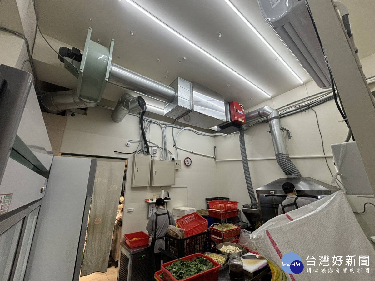 桃園油煙防制裝設率逾七成，環保局、餐飲工會與設備商合作推動食在淨煙再升級。