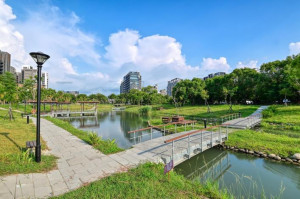 東興圳的公27公園。
