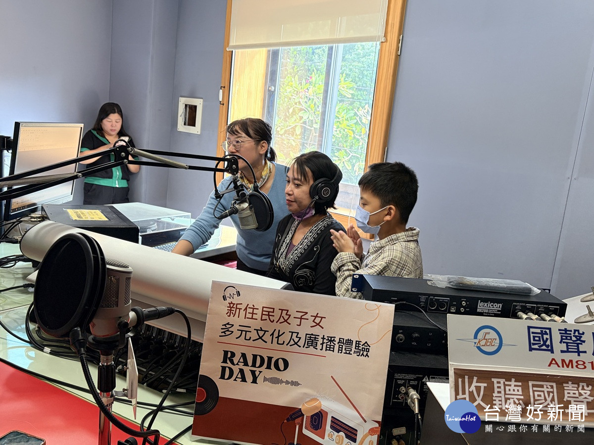 從語言不通到廣播主持   新住民用聲音和味道串起多元文化