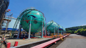 液化石油氣儲存槽。（圖／資料照片，圖源：台灣中油公司提供）