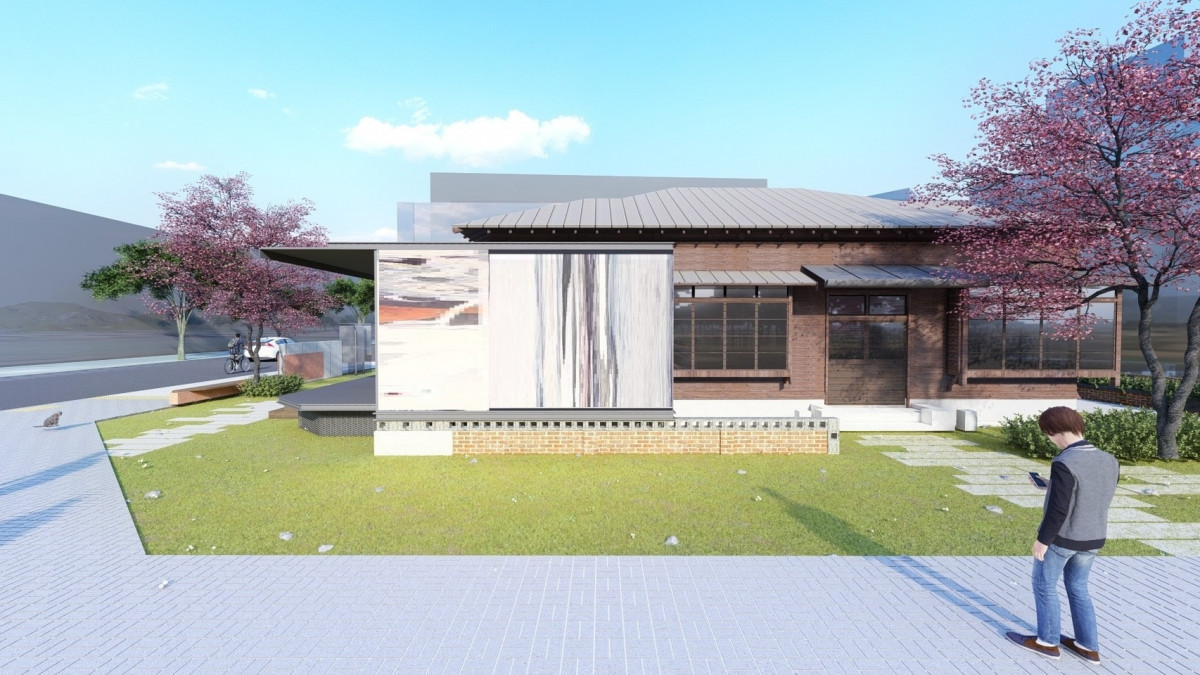 投入5,000萬元打造彰化藝文敘事新據點，南郭路一段100號公有房舍新貌。圖／彰化縣政府提供