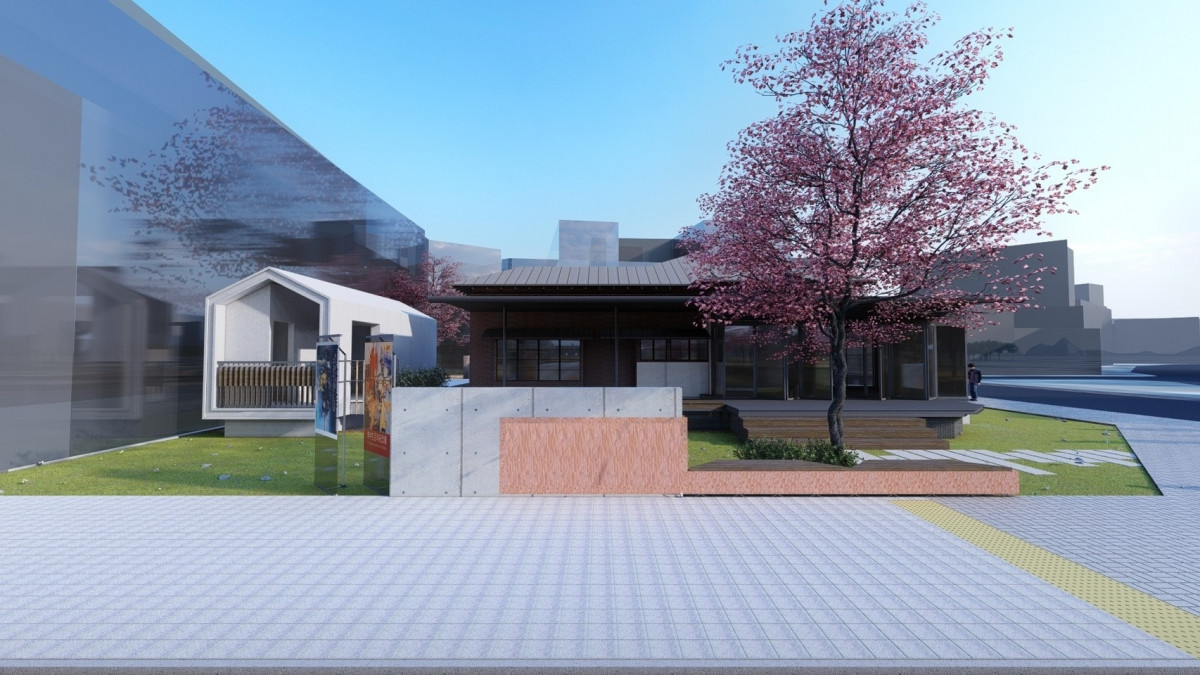 投入5,000萬元打造彰化藝文敘事新據點，南郭路一段100號公有房舍新貌。圖／彰化縣政府提供