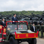 賴清德總統於10月31日主持「陸軍裝甲第五八四旅聯兵三營換裝M1A2T戰車成軍典禮」。（圖／資料照片，圖源：總統府Flickr）