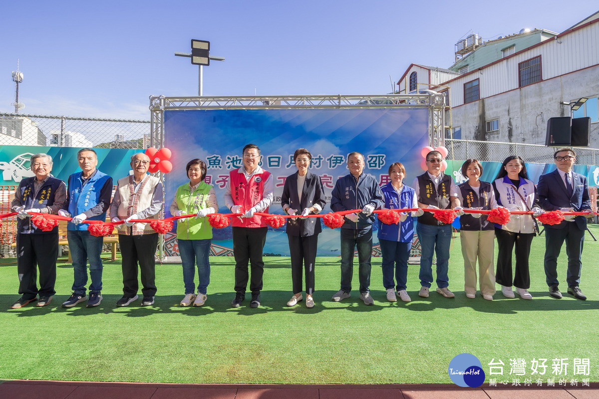 剪綵。(縣府提供)