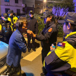 竹縣警執行「取締酒駕、掃蕩毒駕威力執法併擴大臨檢」專案勤務。