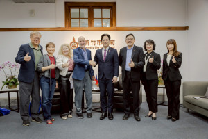 美國北卡羅來納州卡瑞市(Cary)姊妹市協會訪團拜會新竹市政府。