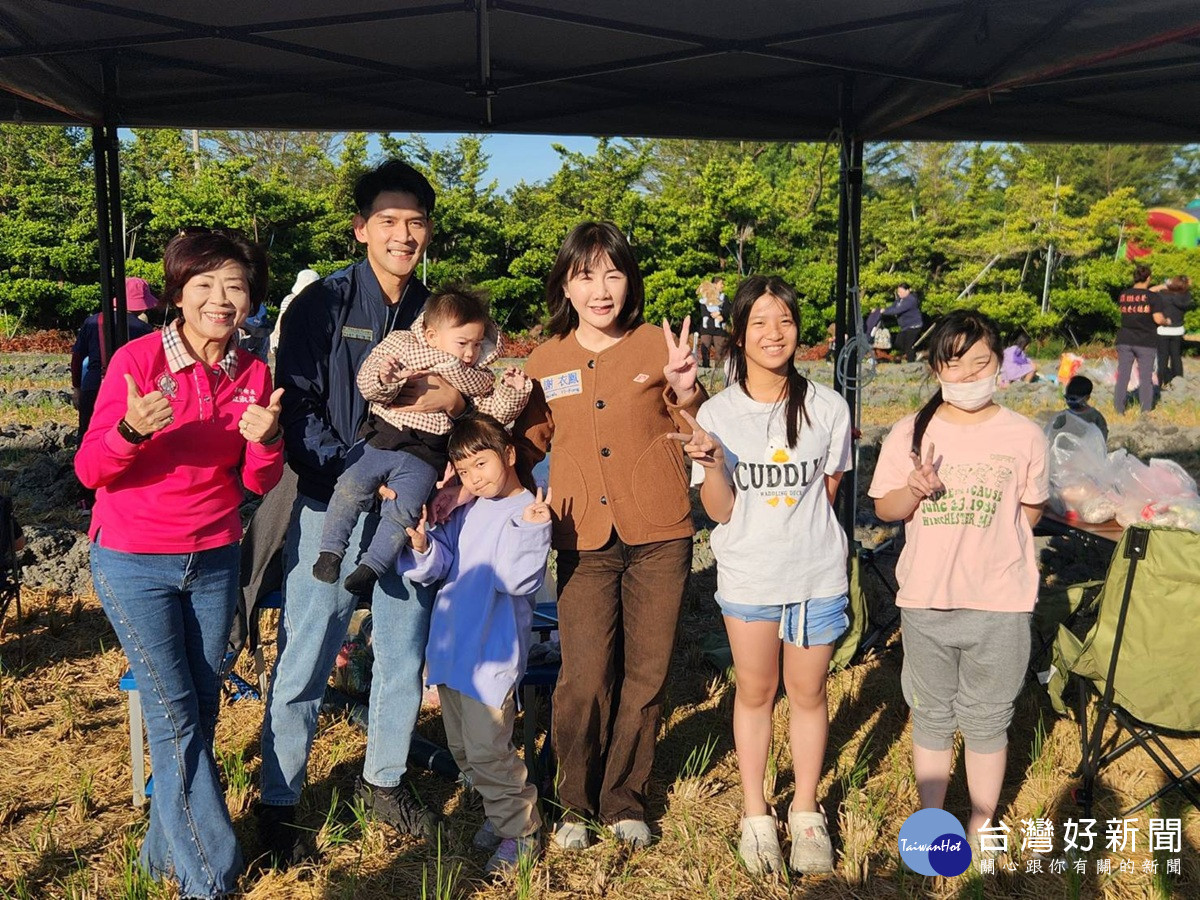 溪州鄉公所『提拔泥系列-焢窯趣』 貼心準備「古早味割稻飯」供民眾品嚐