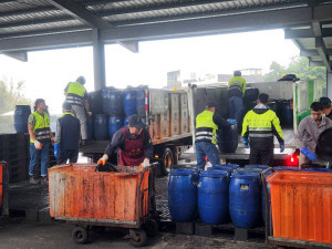 桃園環保局啟動緊急協助機制， 一通電話立即支援，不讓廚餘無處可去。