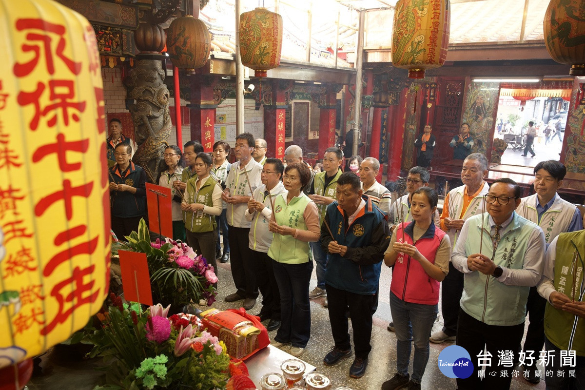 陳素月均衡南北祈福車掃  彰化加速、幸福耀進