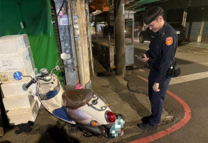 誤認機車遭竊報案，警方耐心調查迅速尋回。