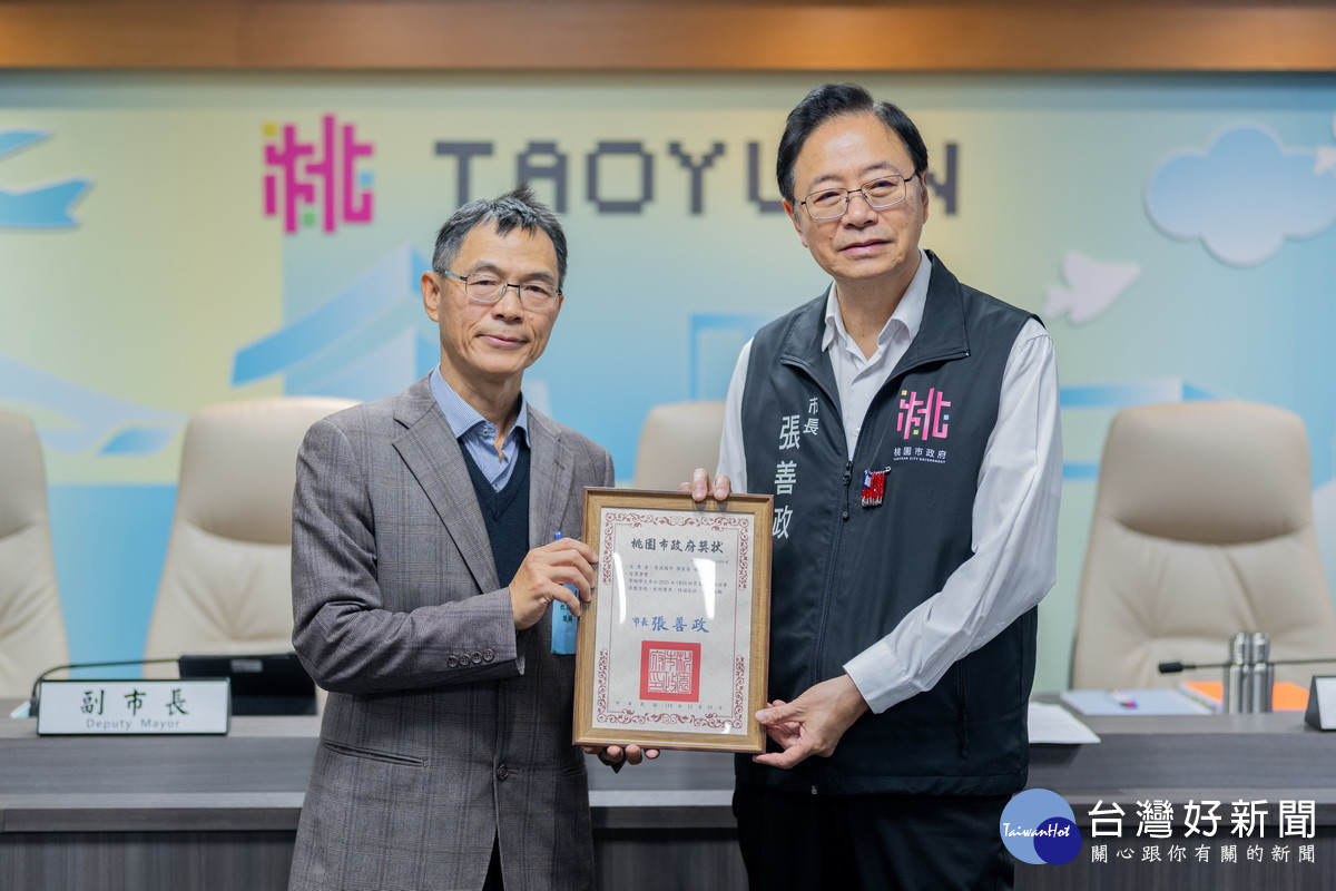 桃園選手勇奪世界盃蹼泳巡迴賽4金6銀5銅,桃園市長張善政鼓勵持續努力再創佳績。