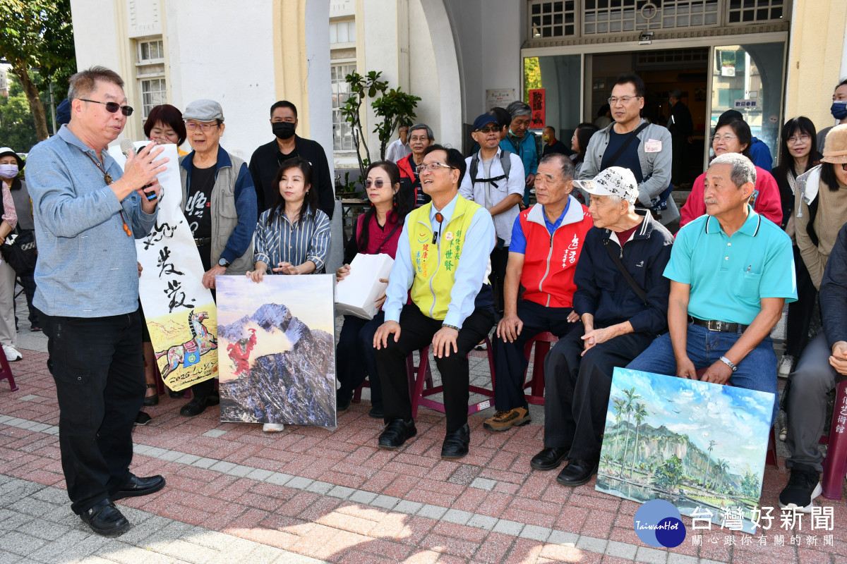 專業建築師兼藝術家羅榮源。圖／彰化市公所提供