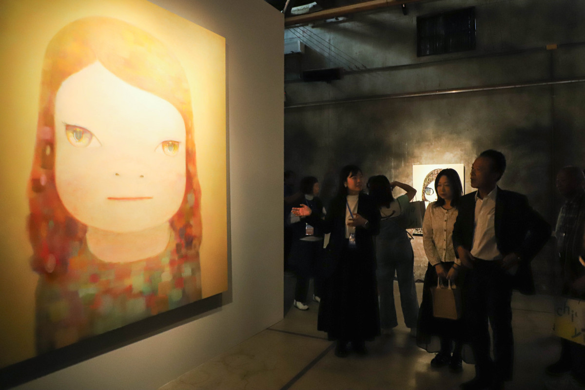 奈良美智10年巡展「凋謝的花(2020版)」首度在台展出／嘉義縣府提供