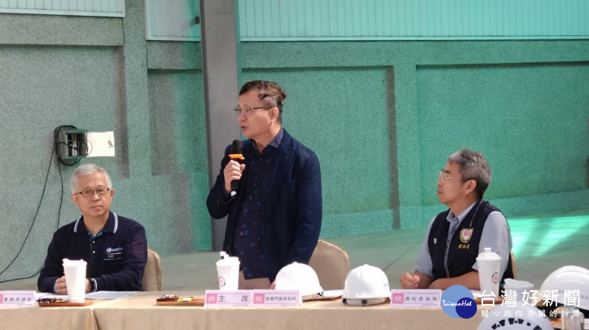 姚敦明專門委員致詞。