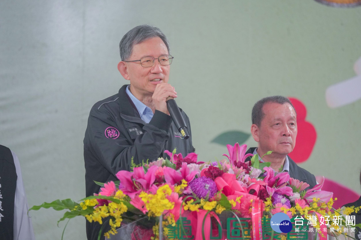 王副市長致詞。