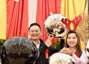 2025珍愛八德聖誕同樂會活動記者會。