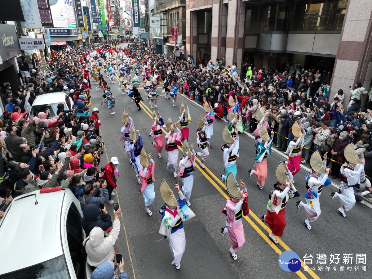 景福宮舉辦假日市集 東京高圓寺阿波舞首度登上桃園舊城舞台