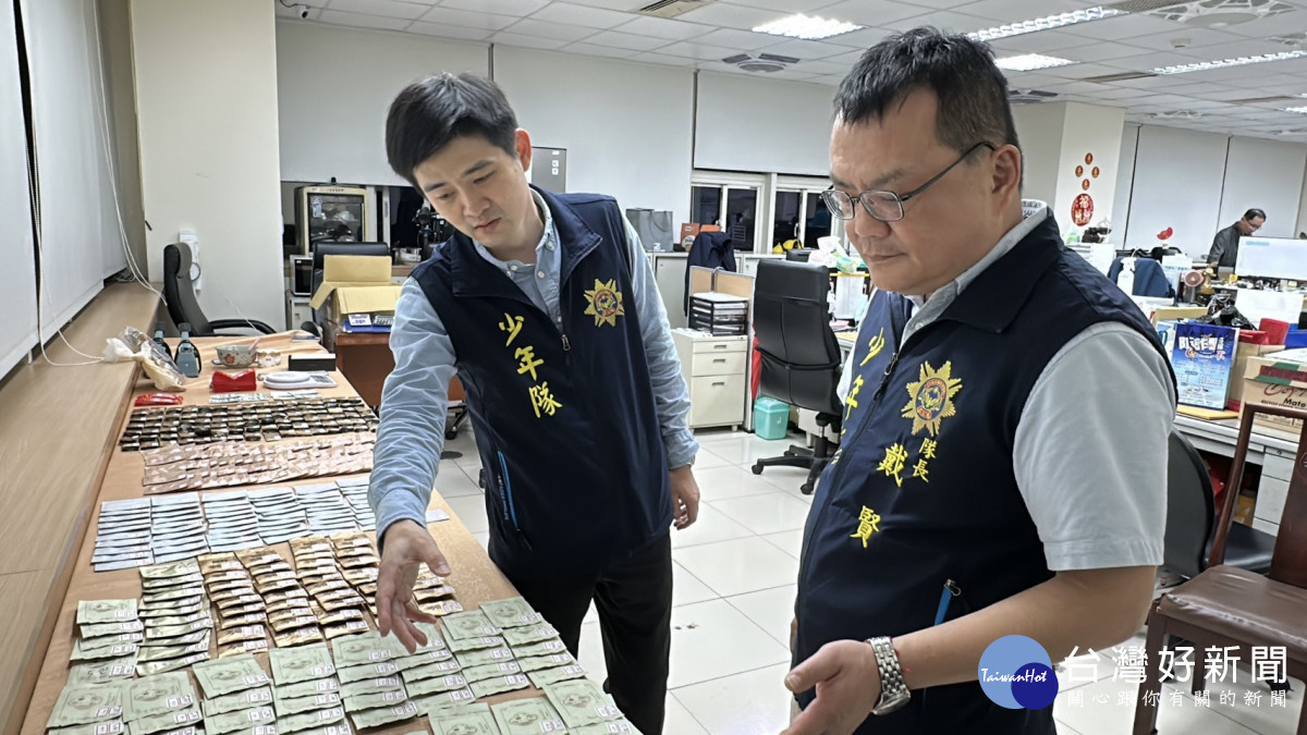桃警少年隊直搗毒窟　破獲毒品咖啡包分裝場