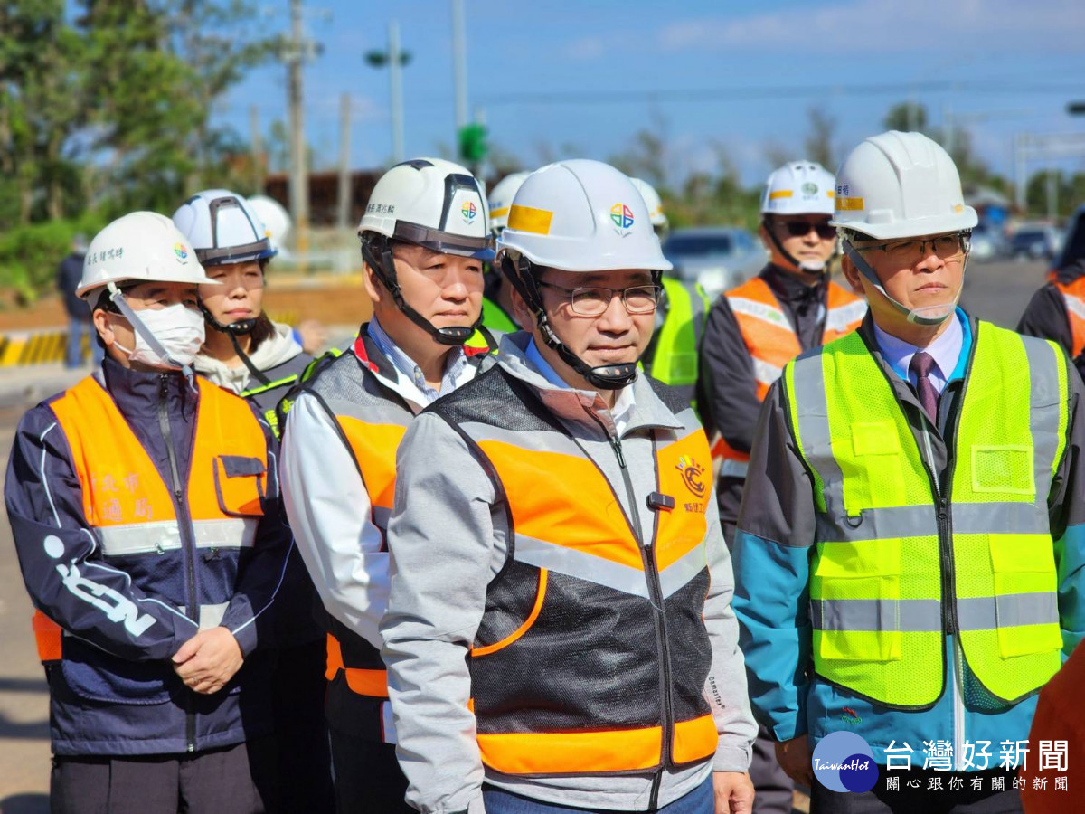 侯友宜視察A3計畫道路新闢工程　打造林口便捷交通路網