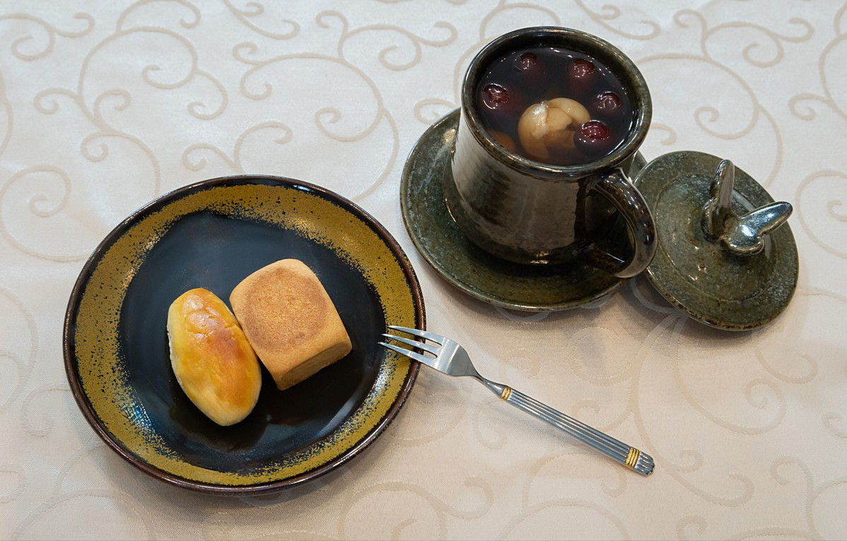 總統府15日舉辦的國政茶敘茶點。(圖/總統府Flickr)