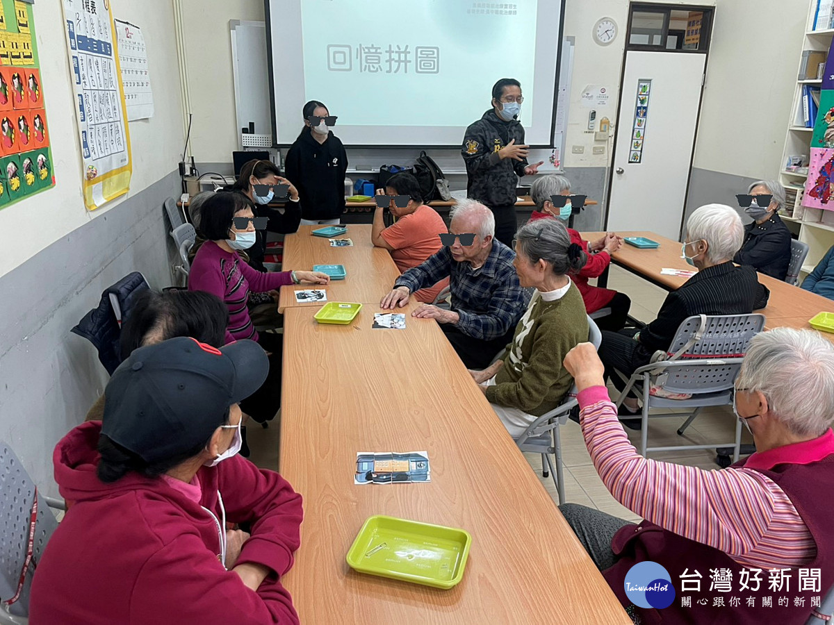 拼回憶、交朋友　北榮桃園分院據點活動延緩失智