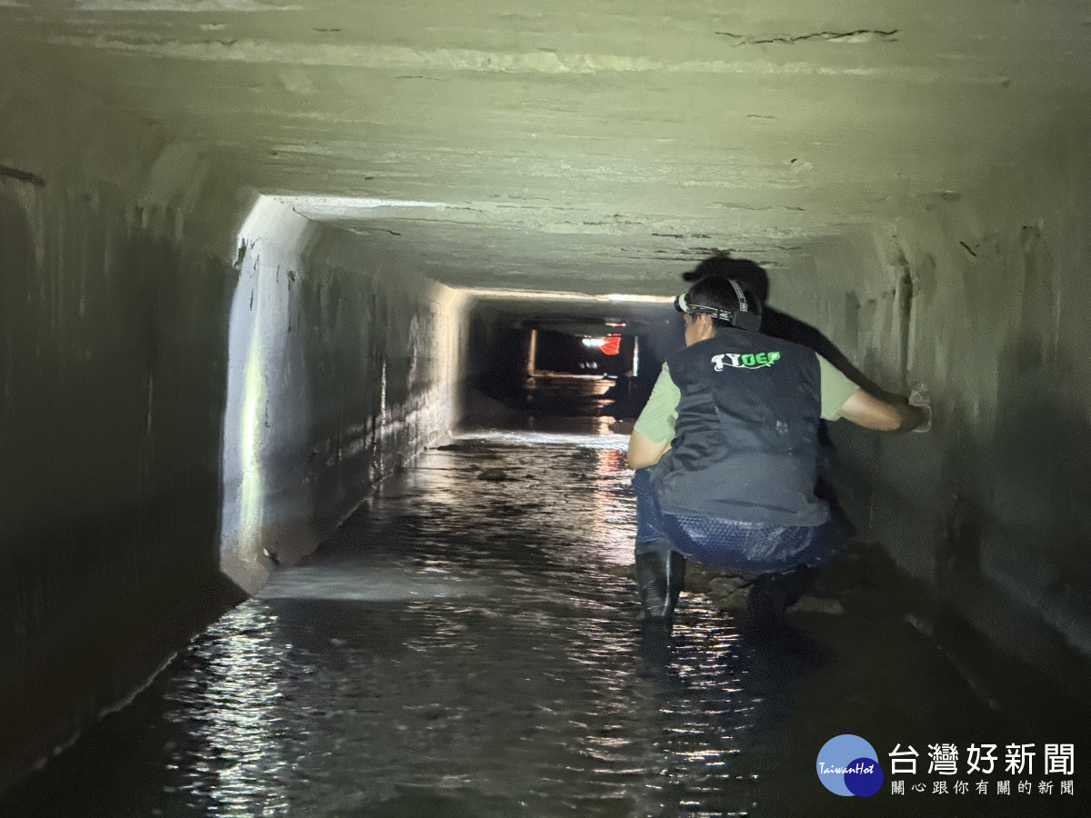 檢調警環重拳出擊,查獲砂石場長期偷排廢水。