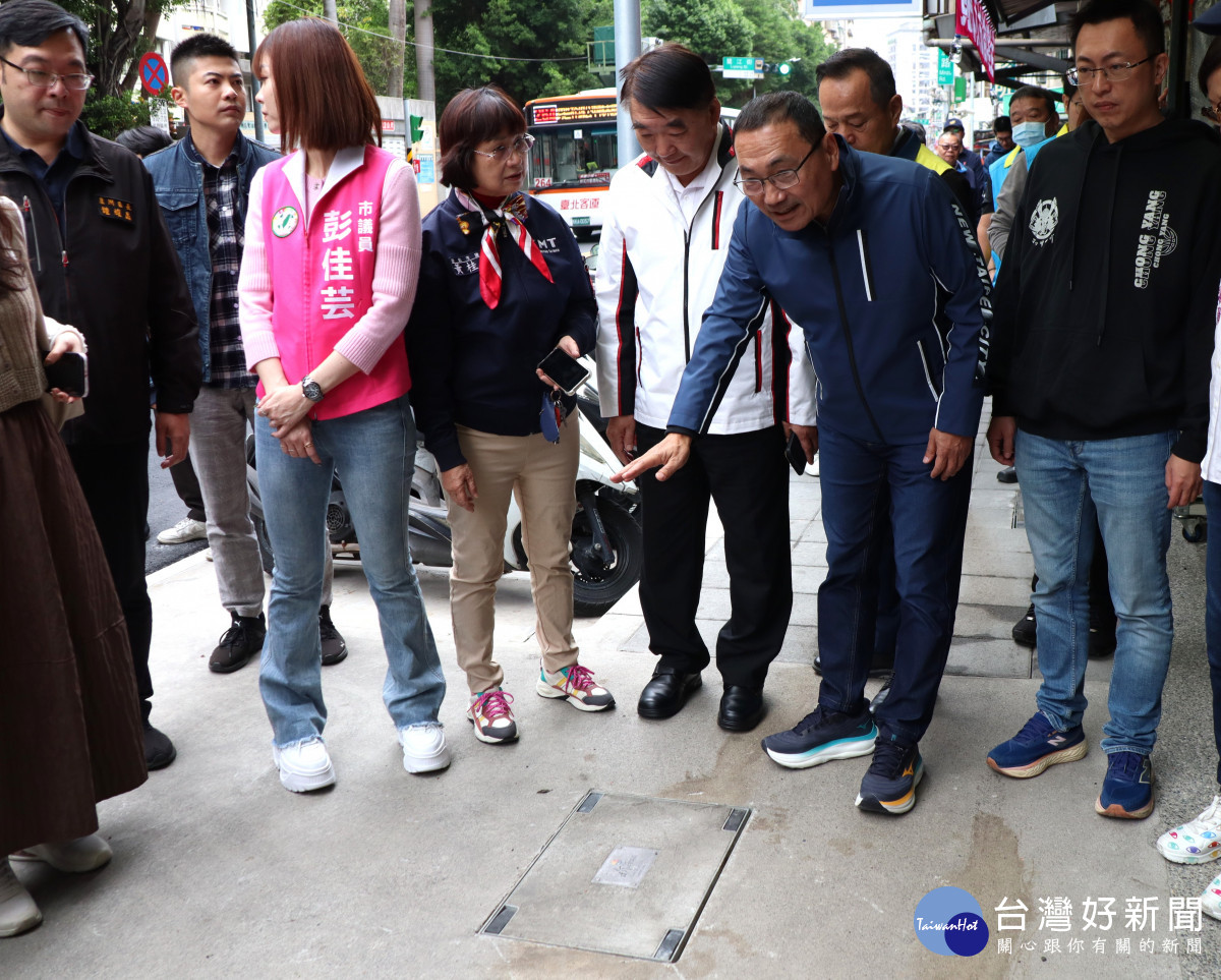 侯友宜視察蘆洲民族路人行道改善成果　提供通行安全優質環境