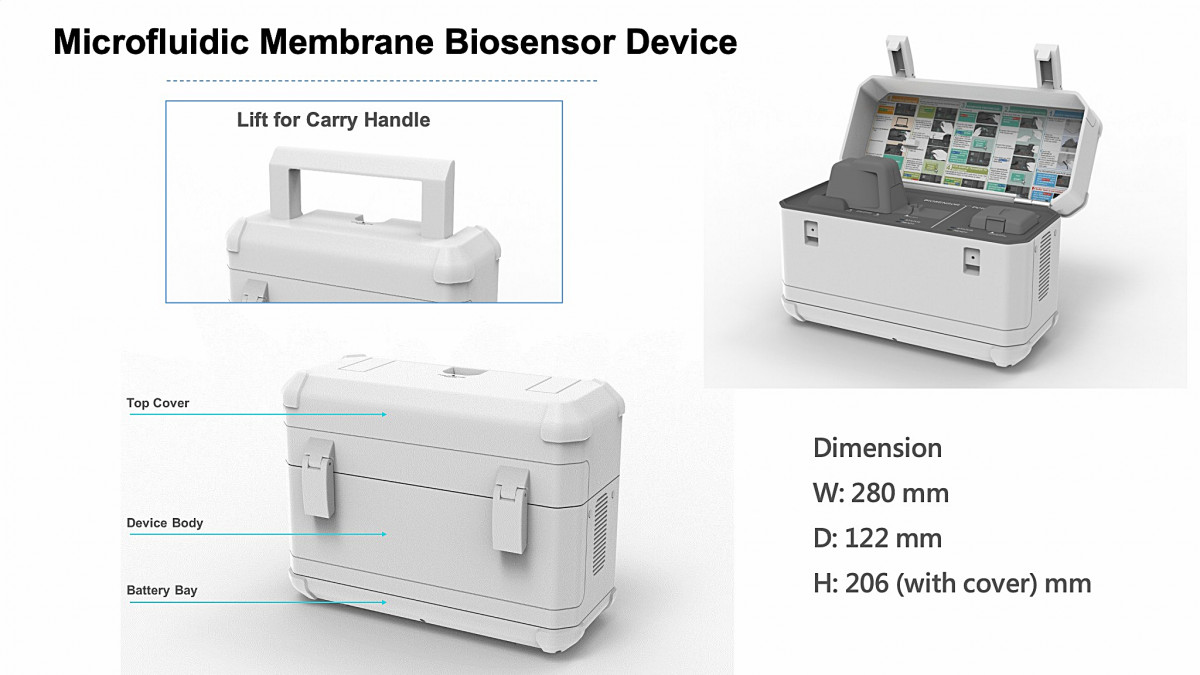 元智大學微流體薄膜生物感測器第四代原型系統