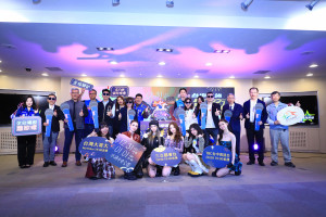 台中跨年記者會各方嘉賓共同與會