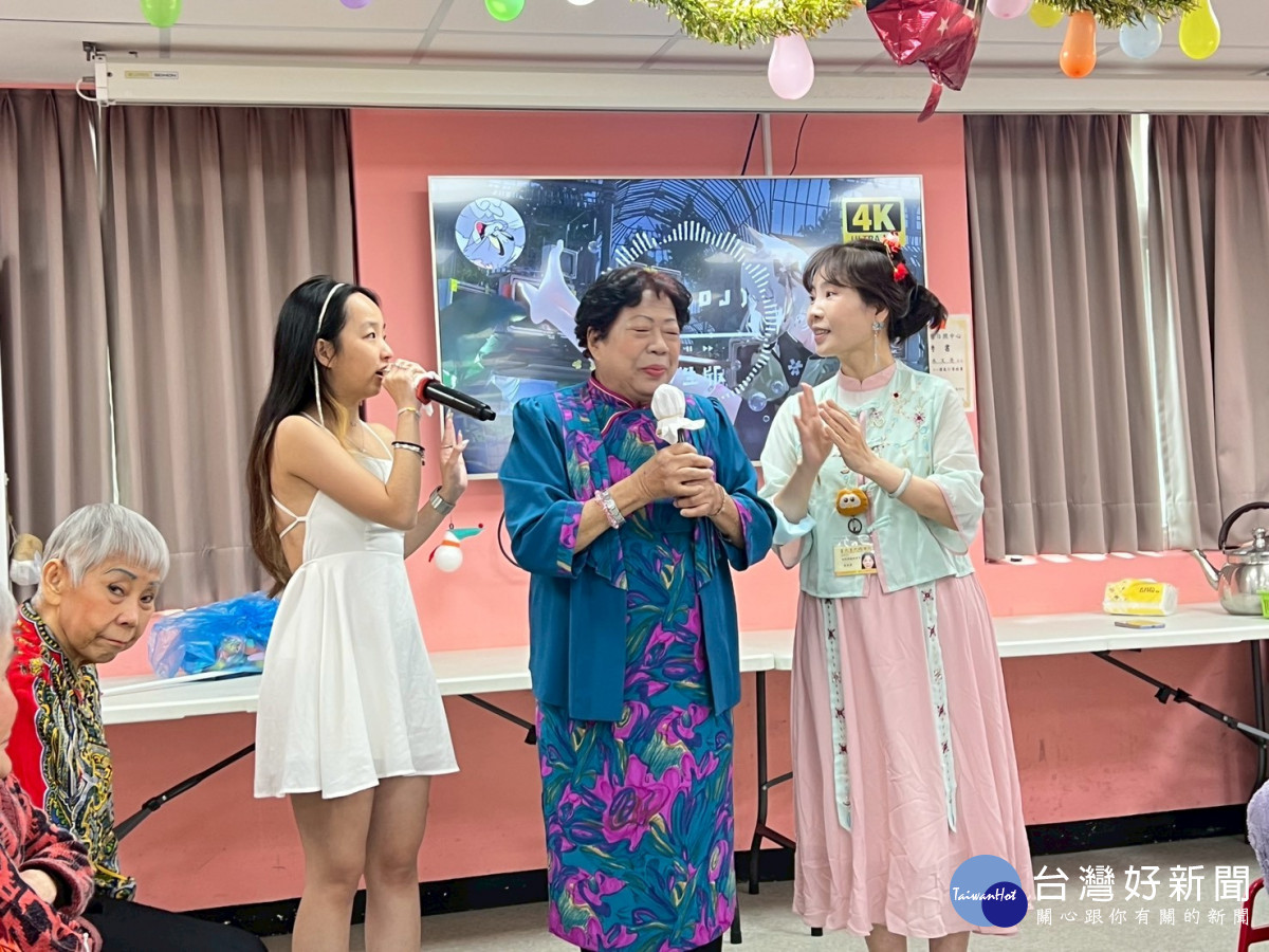 北榮桃園分院「桃喜居」歡樂化妝舞會　長輩舞力四射迎接新年