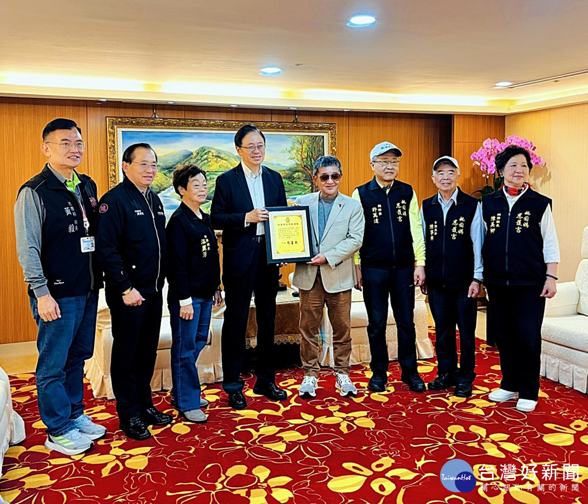 桃園慈宮寒冷送暖捐五百萬給市政府     市府將送給低收入戶共計六千多戶