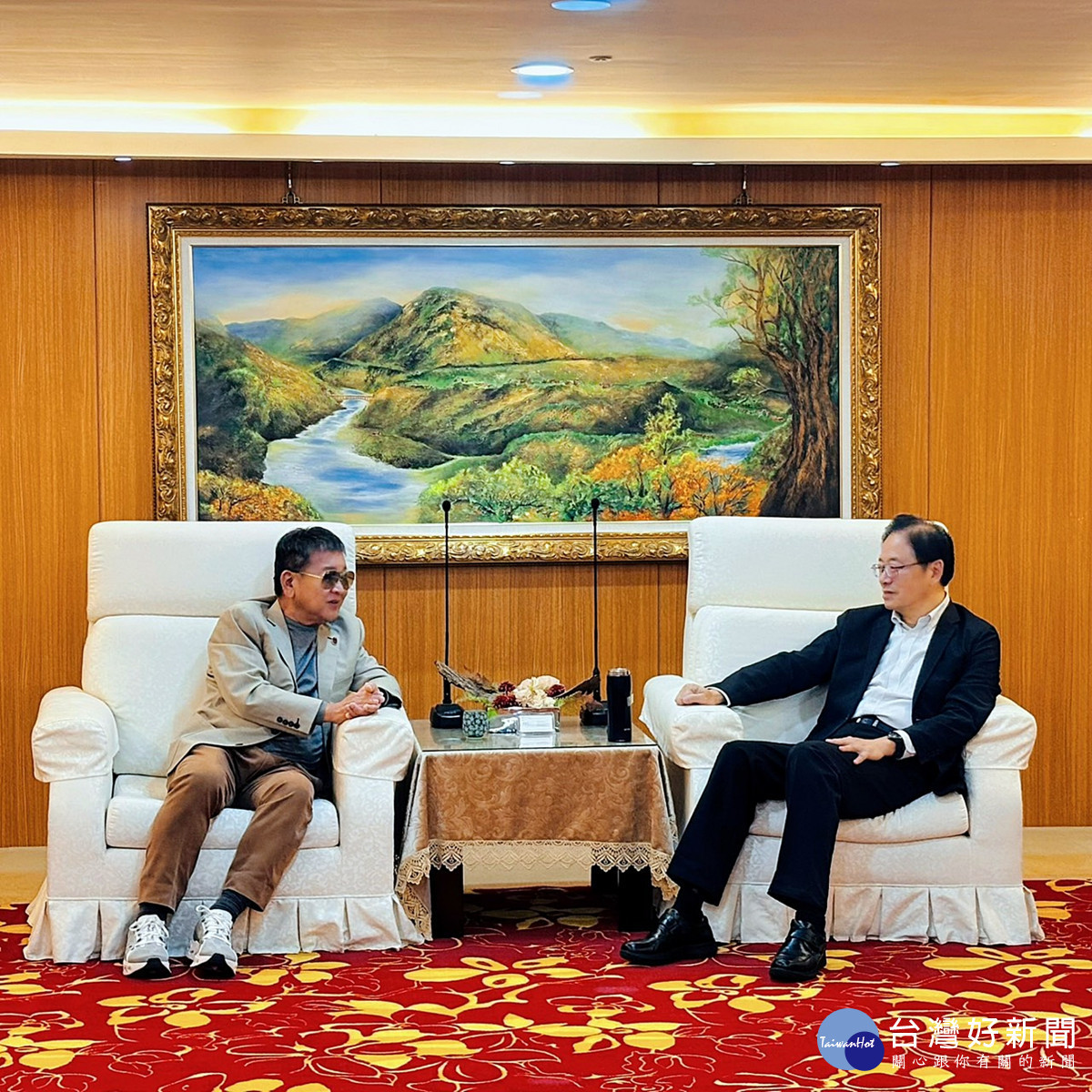 桃園慈宮寒冷送暖捐五百萬給市政府     市府將送給低收入戶共計六千多戶