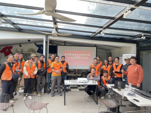 新竹分署於林口頂福靶場辦理「114年度槍枝保養操作及射擊訓練」。(新竹分署提供)