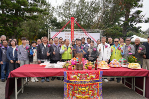 湖西鄉立圖書館興建工程動土　陳光復出席見證文化建設邁向嶄新里程碑
