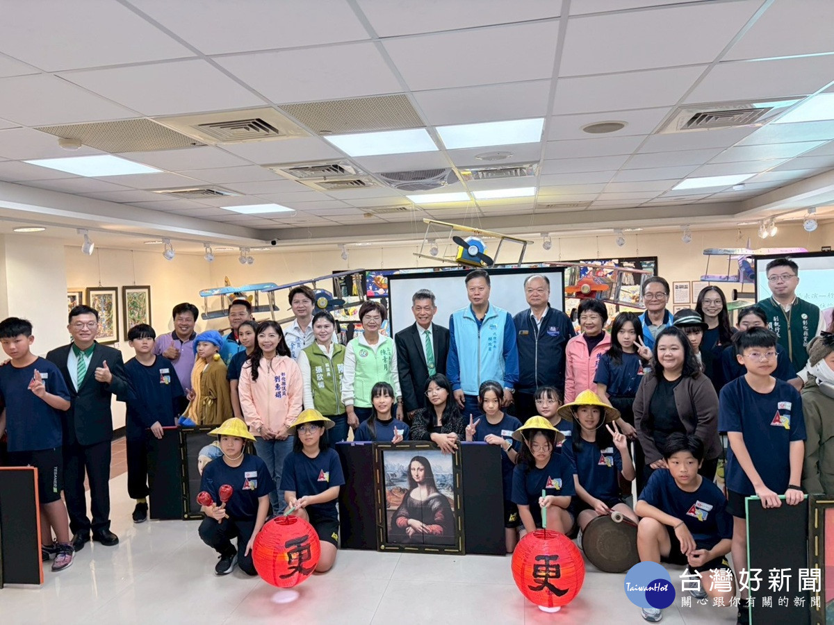 僑信國小第28屆美術班畢業成果展　「展藝高飛」市立美術館展出
