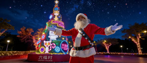 12_25至12_28活動期間，全身變裝成耶誕老公公或耶誕老婆婆即可免費入園。